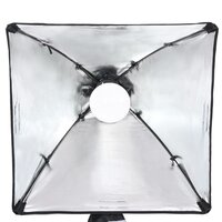 Fotostudioset met verlichtingsset, achtergrond en reflector 7