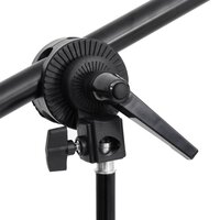 Fotostudioset met verlichtingsset, achtergrond en reflector 8
