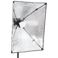 Fotostudioset met verlichtingsset, achtergrond en reflector 9