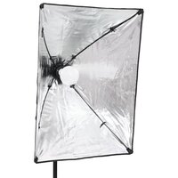 Fotostudioset met verlichtingsset, achtergrond en reflector 9