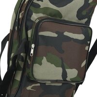 Hengeltas 150 cm camouflage oxford stof groen 4