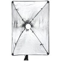 Fotostudioset met verlichtingsset, achtergrond en reflector 4