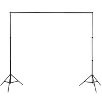 Fotostudioset met verlichtingsset, achtergrond en reflector 9