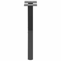 Salontafelpoten 2 st X-vormig 28x(42-43) cm staal antraciet 6