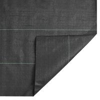 Worteldoek 1x10 m polypropeen zwart 7