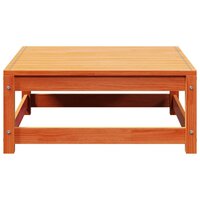 Tuinvoetenbank 70x70x30 cm massief grenenhout wasbruin 4