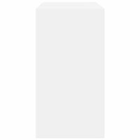 Wastafelkast 63x29x55 cm bewerkt hout wit 6