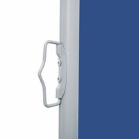 Windscherm uittrekbaar 100x600 cm blauw 5