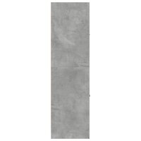 Apothekerskast 40x41x144,5 cm bewerkt hout betongrijs 6