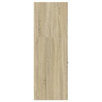 Apothekerskast 40x41x118 cm bewerkt hout sonoma eikenkleurig 6
