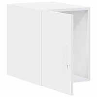 Wandkast 30x42,5x40 cm bewerkt hout wit 8