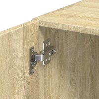 Wandkast 30x42,5x40 cm bewerkt hout sonoma eikenkleurig 9