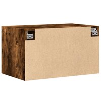 Wandkast 70x42,5x40 cm bewerkt hout gerookt eikenkleurig 6