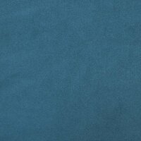 Chaise longue met rechterarmleuning fluweel blauw 8