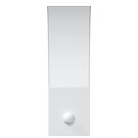 Buitenwandlamp LED met sensors gegoten aluminium wit 5