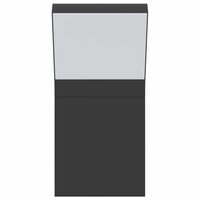 Buitenwandlampen 2 st LED gegoten aluminium zwart 5