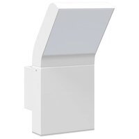 Buitenwandlampen 2 st LED gegoten aluminium wit 4