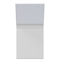 Buitenwandlampen 2 st LED gegoten aluminium wit 5