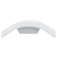 Buitenwandlampen 2 st LED gegoten aluminium wit 5