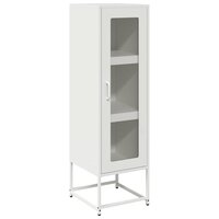 Hoge kast 36x39x123 cm koudgewalst staal wit 2