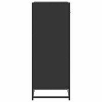 Schoenenrek 48x38x97,5 cm bewerkt hout zwart 6