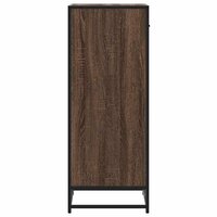 Schoenenrek 48x38x97,5 cm bewerkt hout bruin eikenkleurig 6
