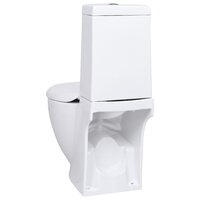 Toilet rond afvoer onder keramiek wit 5