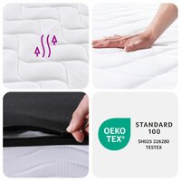 Binnenveringmatras middelhard 100x200 cm 8