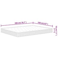 Binnenveringmatras middelhard 160x200 cm 7