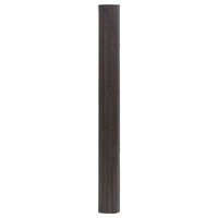 Vloerkleed rechthoekig 70x300 cm bamboe donkerbruin 3