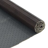 Vloerkleed rechthoekig 70x300 cm bamboe donkerbruin 5