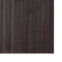 Vloerkleed rechthoekig 70x300 cm bamboe donkerbruin 6