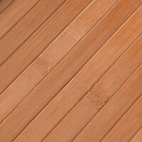 Vloerkleed rechthoekig 60x200 cm bamboe naturel 7