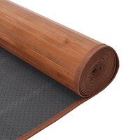 Vloerkleed rechthoekig 60x200 cm bamboe bruin 5