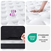 Pocketveringmatras middelhard 70x200 cm 8