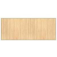Vloerkleed rechthoekig 80x200 cm bamboe lichtnaturel 2