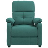 Massagestoel stof donkergroen 3