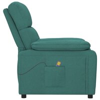 Massagestoel stof donkergroen 4