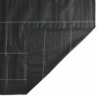 Worteldoek 1x10 m polypropeen zwart 7