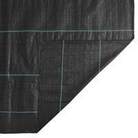 Worteldoek 2x10 m polypropeen zwart 7
