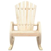 Schommelstoelen 2 st Adirondack massief vurenhout 5