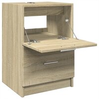 Wastafelkast 40x37x59 cm bewerkt hout sonoma eikenkleurig 5