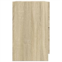 Wastafelkast 40x37x59 cm bewerkt hout sonoma eikenkleurig 6