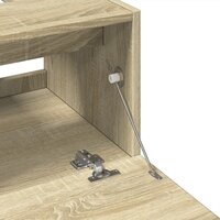 Wastafelkast 40x37x59 cm bewerkt hout sonoma eikenkleurig 8