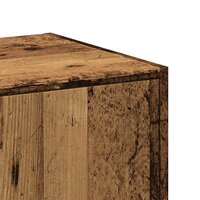 Apothekerskast 40x41x77,5 cm bewerkt hout oud houtkleurig 8