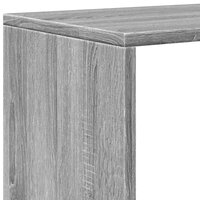 Kamerscherm / boekenkast 123x29x123 cm hout grijs sonoma 9