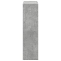 Kamerscherm / boekenkast 102x29x103,5 cm hout betongrijs 6