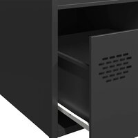 Hoge kast 35x39x103,5 cm staal zwart 9