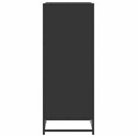 Schoenenrek 48x38x97,5 cm bewerkt hout zwart 5