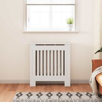Radiatorombouw 78 cm MDF wit 3
